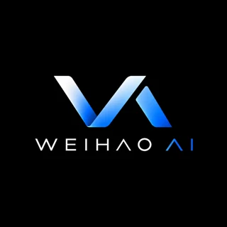 WEIHAO AI 原版幾何標誌